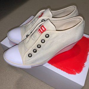 Wedge Sneakers Nine West Beige